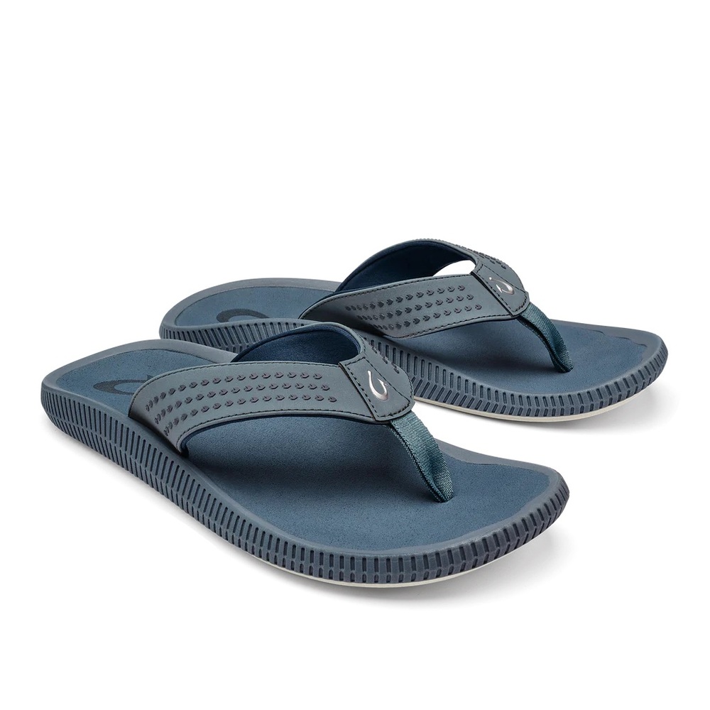 OluKai • Ulele Beach Sandals • Size 7 • Storm